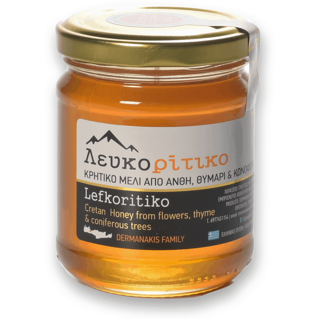 LEFKORITIKO-  FLOWERS, THYME & CONIFEROUS TREES