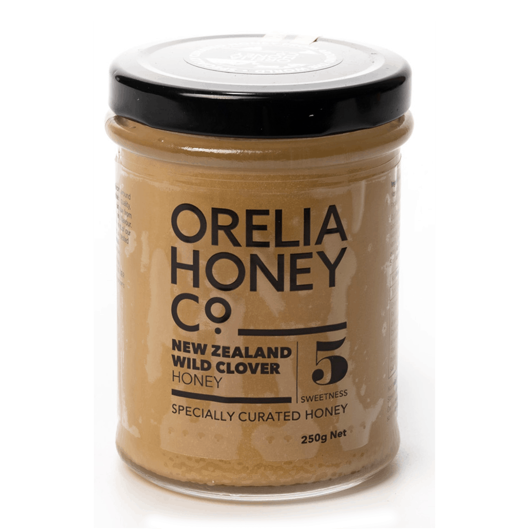 ORELIA HONEY CO./ NEW ZEALAND WILD CLOVER HONEY (SWEETNESS 5)