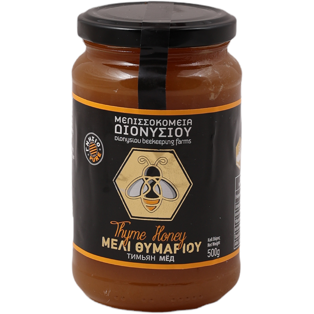 Dionysiou Beekiping Farms- Thyme Honey
